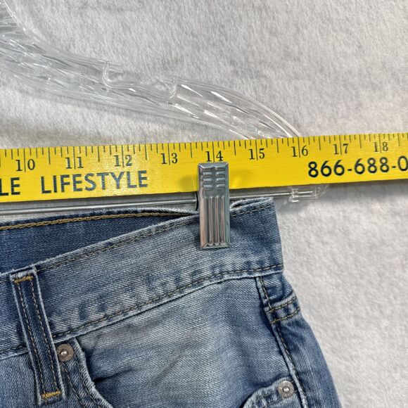 VTG Levis 559 Jeans Mens Size 30x30 Straight Leg Light Wash Red Tag - Picture 7 of 9